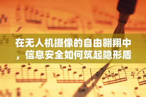 在无人机摄像的自由翱翔中，信息安全如何筑起隐形盾牌？