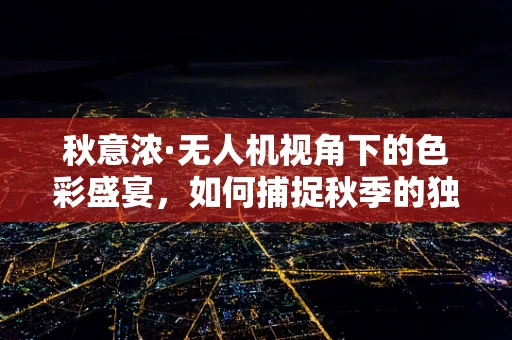 秋意浓·无人机视角下的色彩盛宴，如何捕捉秋季的独特韵味？