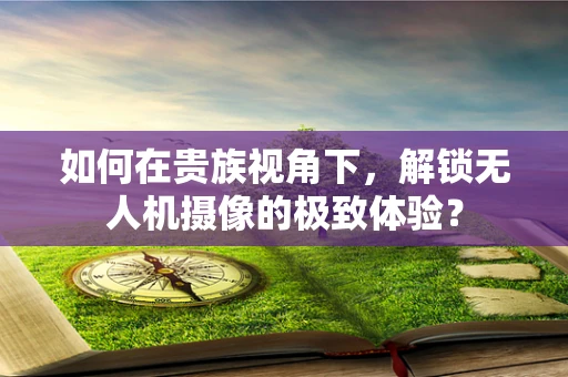 如何在贵族视角下，解锁无人机摄像的极致体验？