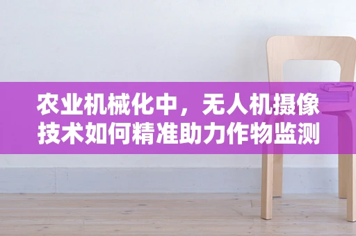 农业机械化中，无人机摄像技术如何精准助力作物监测？