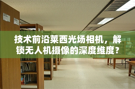 技术前沿莱西光场相机，解锁无人机摄像的深度维度？