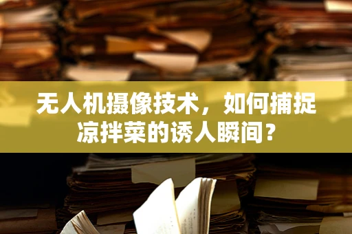 无人机摄像技术，如何捕捉凉拌菜的诱人瞬间？