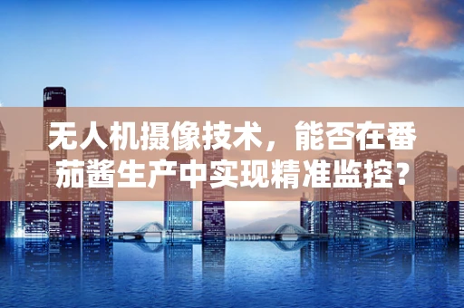 无人机摄像技术，能否在番茄酱生产中实现精准监控？