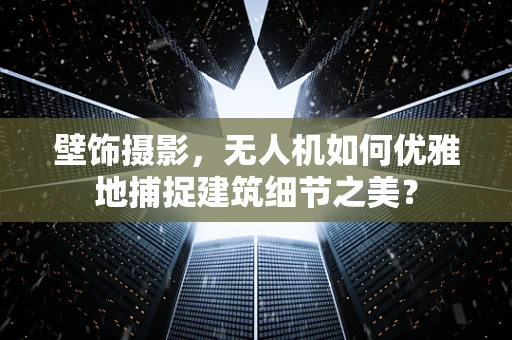 壁饰摄影，无人机如何优雅地捕捉建筑细节之美？