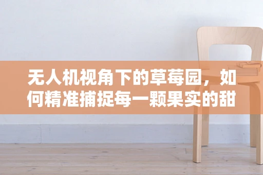 无人机视角下的草莓园，如何精准捕捉每一颗果实的甜蜜瞬间？