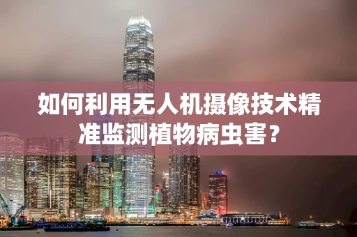 如何利用无人机摄像技术精准监测植物病虫害？