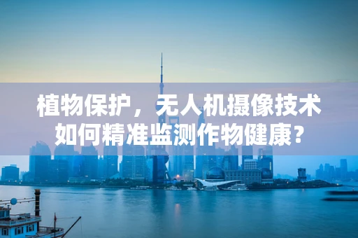 植物保护，无人机摄像技术如何精准监测作物健康？