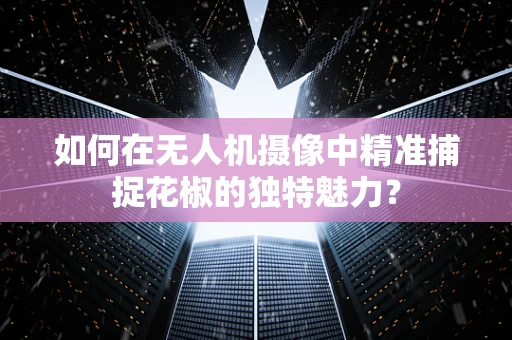 如何在无人机摄像中精准捕捉花椒的独特魅力？