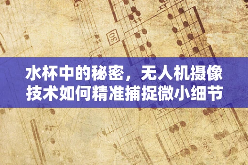 水杯中的秘密，无人机摄像技术如何精准捕捉微小细节？