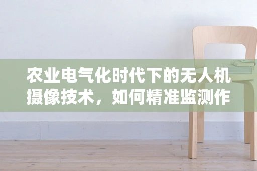 农业电气化时代下的无人机摄像技术，如何精准监测作物生长？