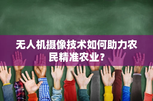 无人机摄像技术如何助力农民精准农业？