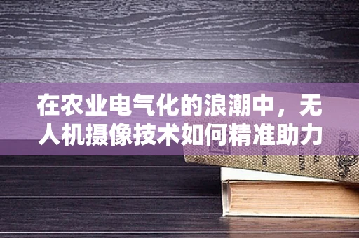 在农业电气化的浪潮中，无人机摄像技术如何精准助力农田监测？