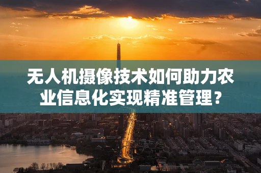无人机摄像技术如何助力农业信息化实现精准管理？