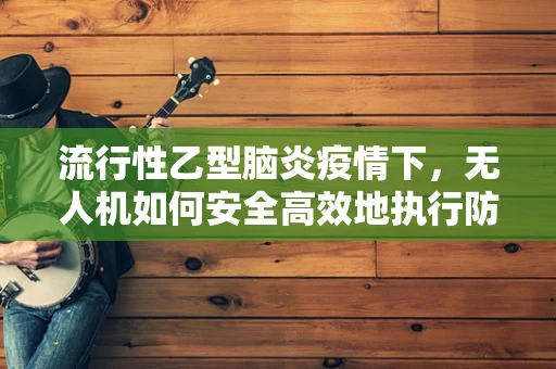 流行性乙型脑炎疫情下，无人机如何安全高效地执行防疫监控？