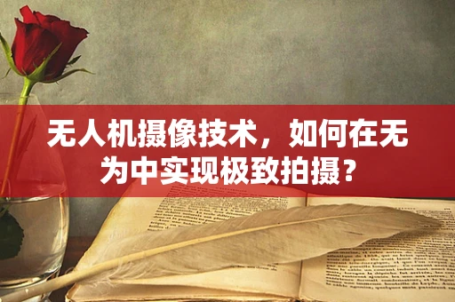 无人机摄像技术，如何在无为中实现极致拍摄？