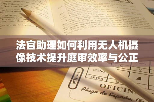 法官助理如何利用无人机摄像技术提升庭审效率与公正性？