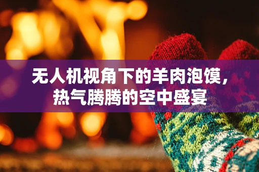 无人机视角下的羊肉泡馍，热气腾腾的空中盛宴