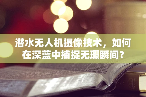 潜水无人机摄像技术，如何在深蓝中捕捉无瑕瞬间？