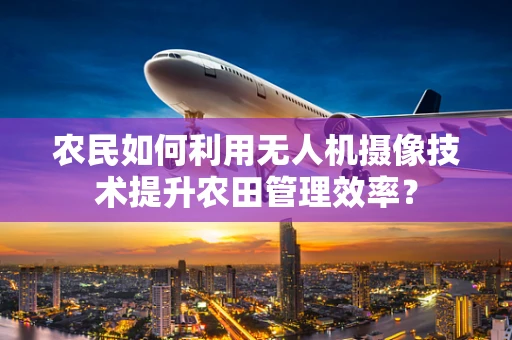 农民如何利用无人机摄像技术提升农田管理效率？