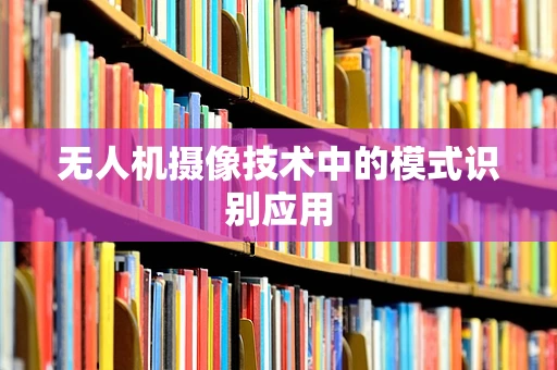 无人机摄像技术中的模式识别应用