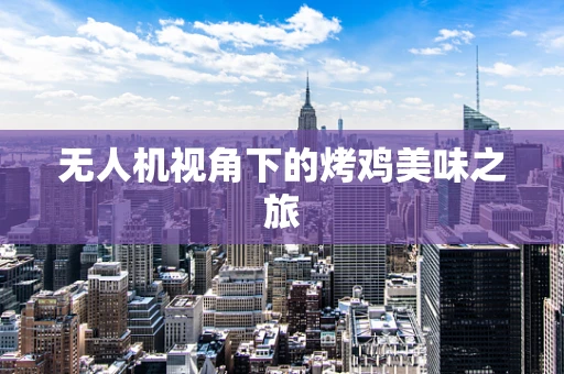 无人机视角下的烤鸡美味之旅