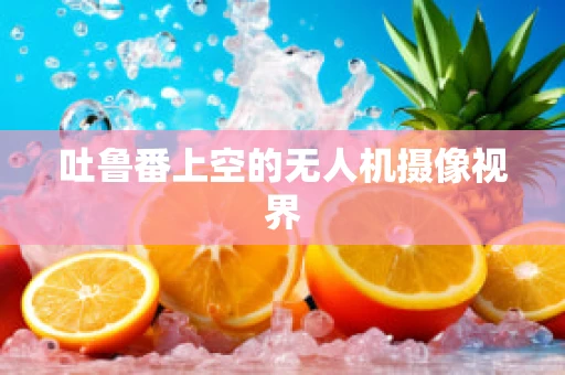 吐鲁番上空的无人机摄像视界