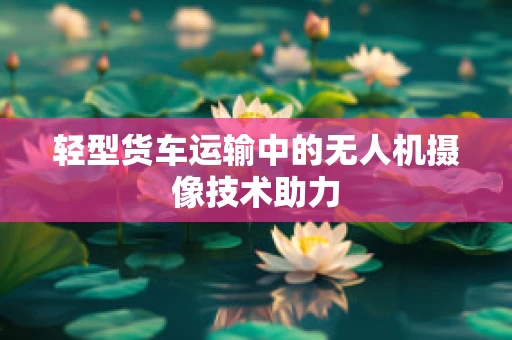 轻型货车运输中的无人机摄像技术助力