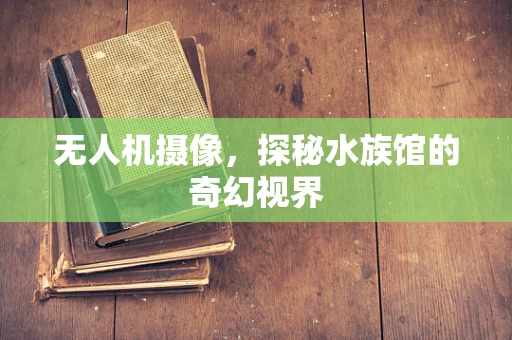 无人机摄像，探秘水族馆的奇幻视界