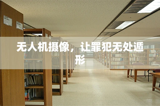 无人机摄像，让罪犯无处遁形