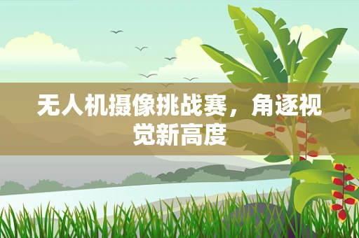 无人机摄像挑战赛，角逐视觉新高度