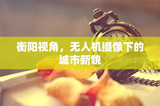 衡阳视角，无人机摄像下的城市新貌