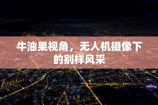 牛油果视角，无人机摄像下的别样风采