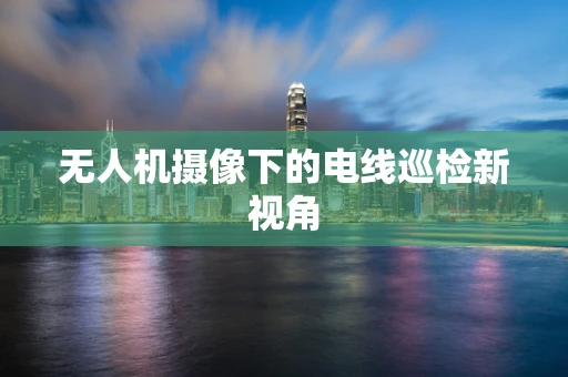 无人机摄像下的电线巡检新视角