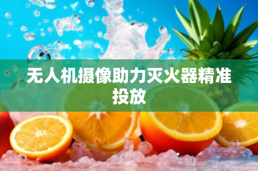 无人机摄像助力灭火器精准投放