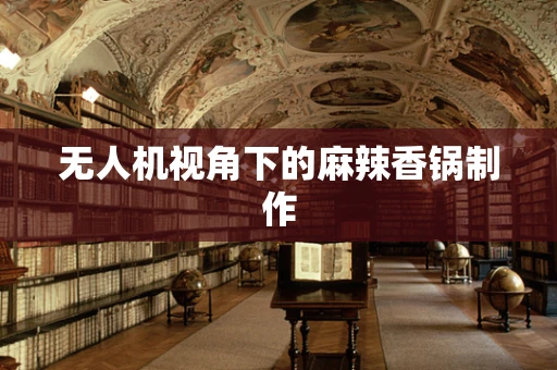 无人机视角下的麻辣香锅制作