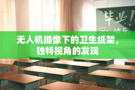 无人机摄像下的卫生纸架，独特视角的发现