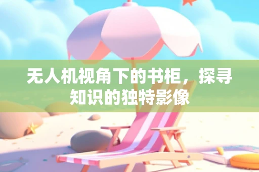 无人机视角下的书柜，探寻知识的独特影像