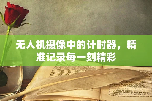 无人机摄像中的计时器，精准记录每一刻精彩