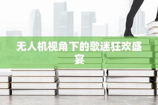 无人机视角下的歌迷狂欢盛宴