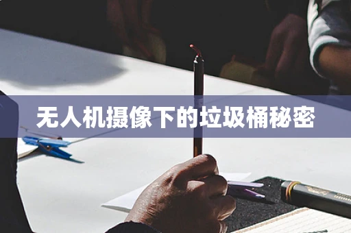 无人机摄像下的垃圾桶秘密