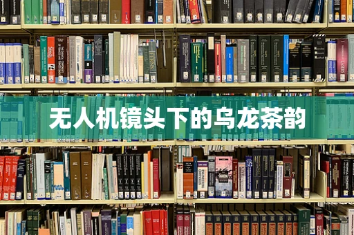 无人机镜头下的乌龙茶韵
