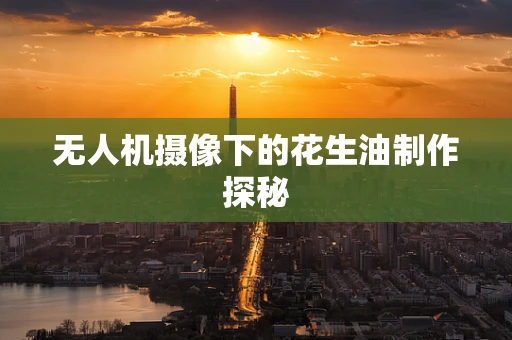 无人机摄像下的花生油制作探秘