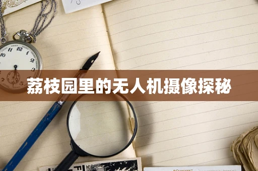 荔枝园里的无人机摄像探秘