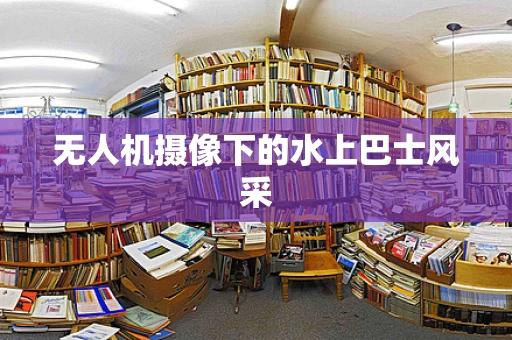 无人机摄像下的水上巴士风采