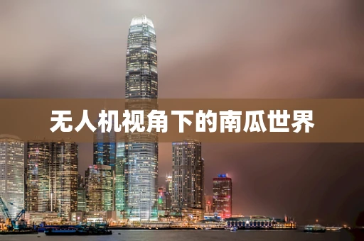 无人机视角下的南瓜世界