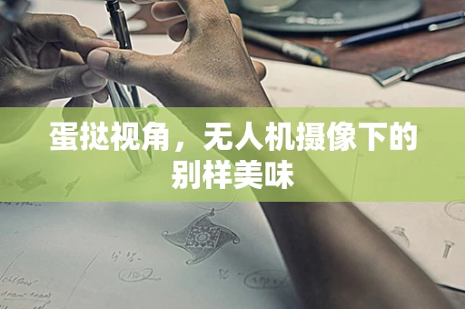 蛋挞视角，无人机摄像下的别样美味