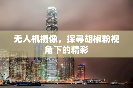 无人机摄像，探寻胡椒粉视角下的精彩