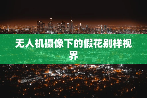 无人机摄像下的假花别样视界
