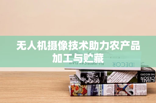 无人机摄像技术助力农产品加工与贮藏