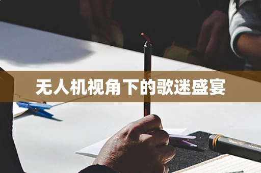 无人机视角下的歌迷盛宴